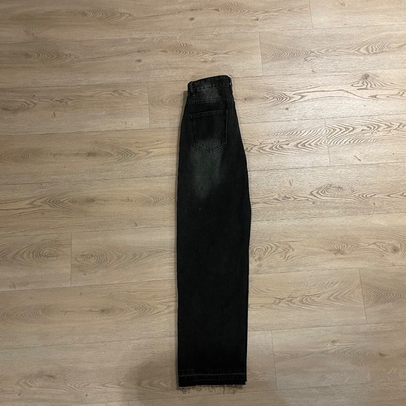 YC Jeans Washed Black Jeans - Picture 2 of 3